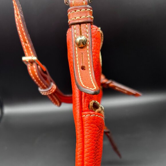 Dooney & Bourke Women's Pebble Grain Crossbody Shoulder Bag Leather Salmon - Picture 6 of 16